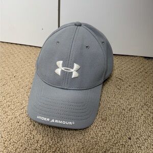 Under Armour Gray Mesh Hat One Size
